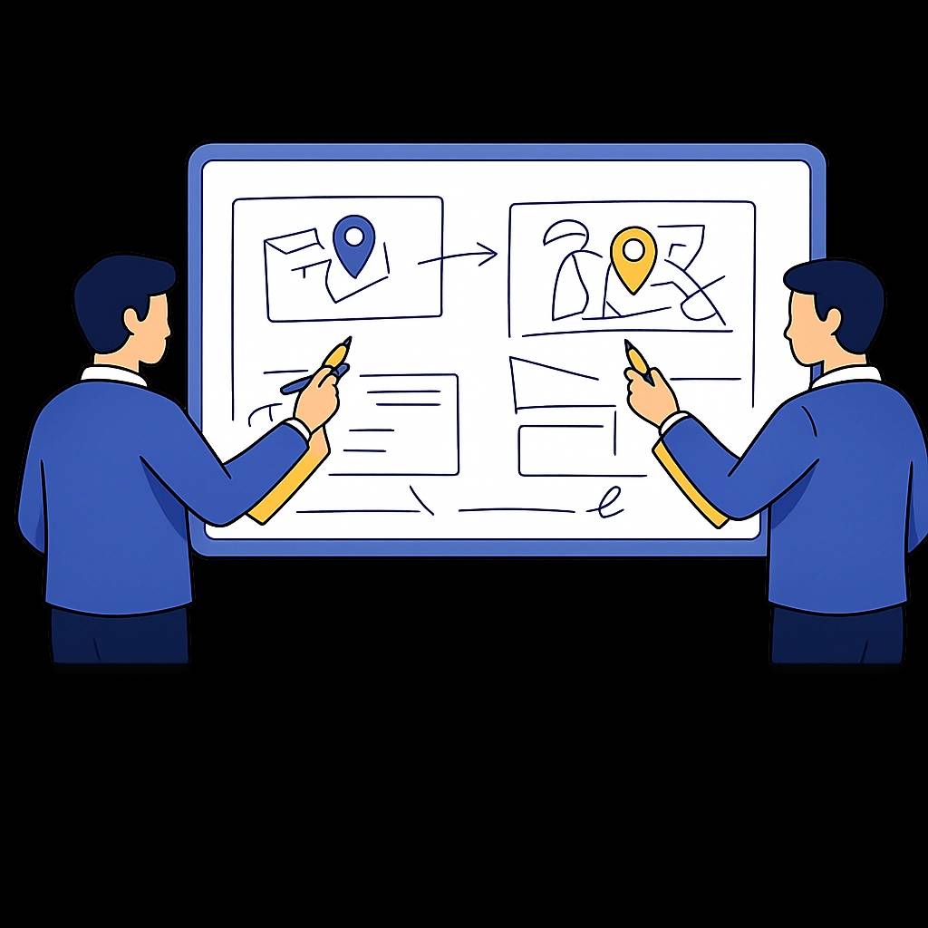 Strategy planning and website architecture